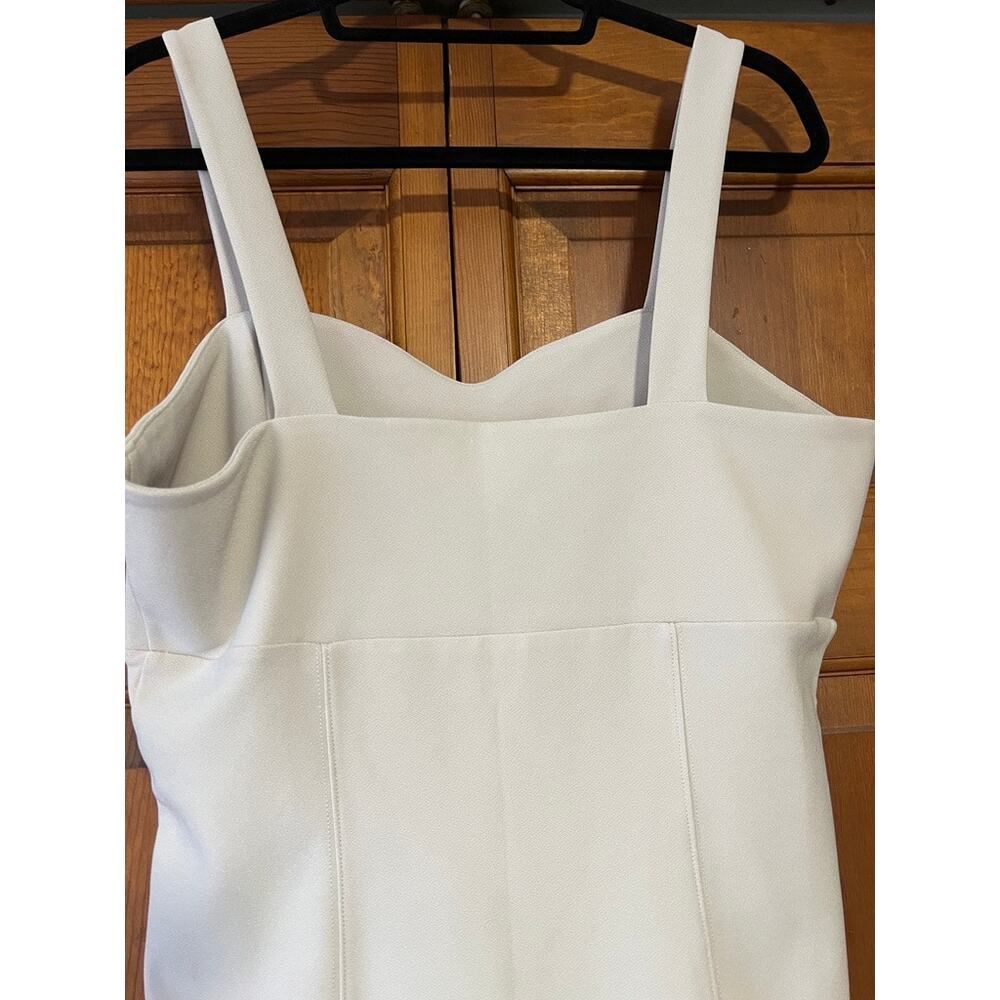 Abercrombie & Fitch Women's Cream Corset Style Bodysuit Thick Strap Size XL - Picture 10 of 10